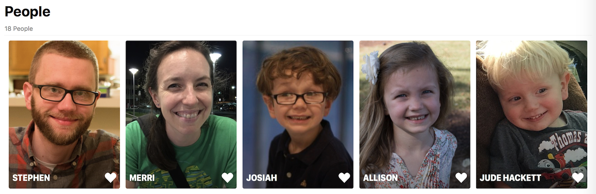 Faces in Photos 3.0