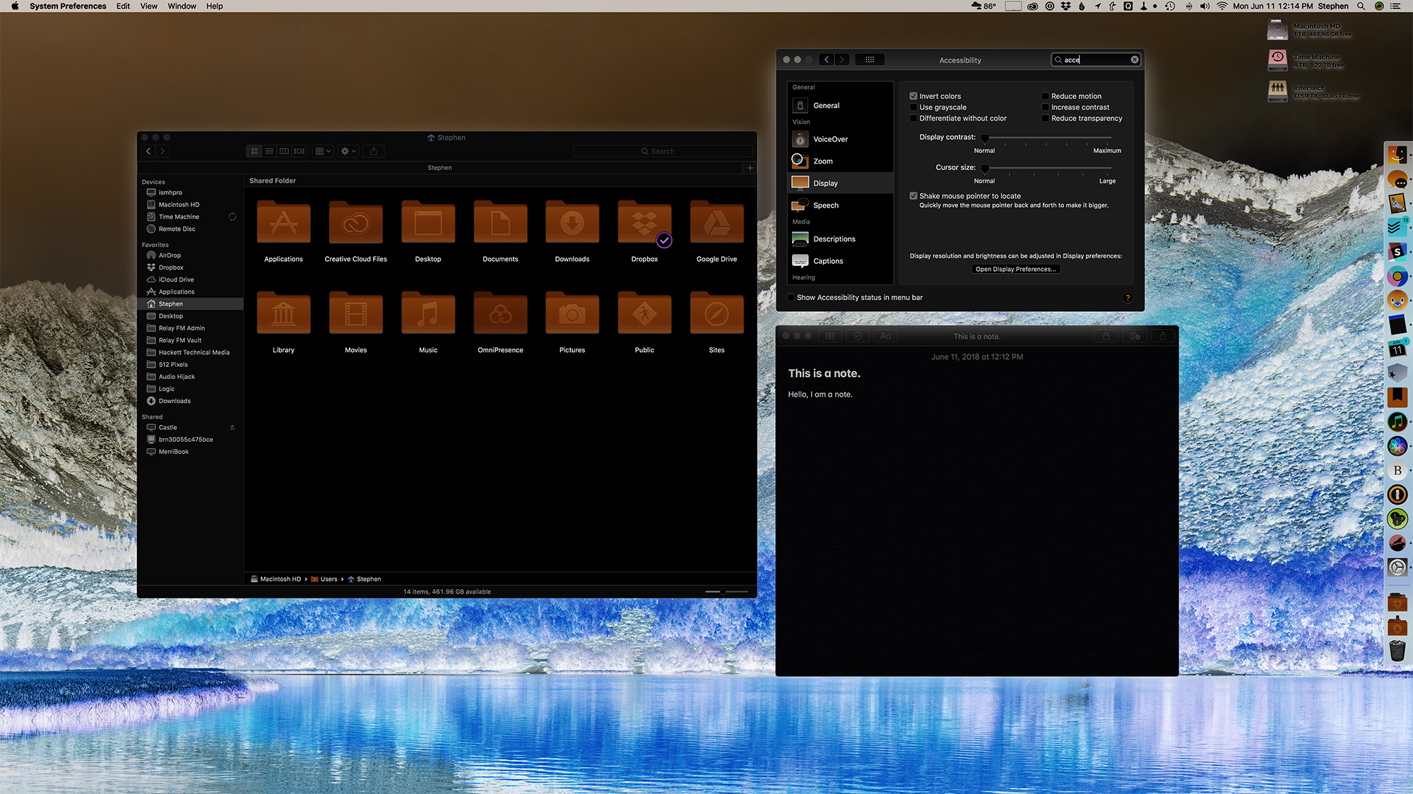 Inverted High Sierra
