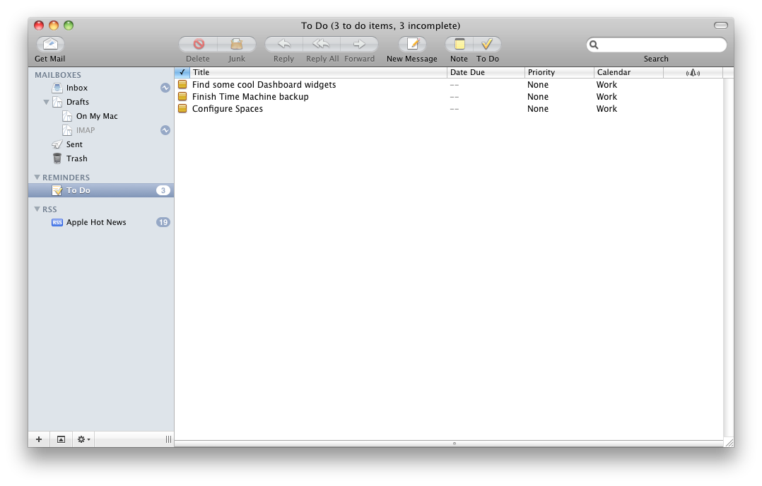 Snow Leopard Mail