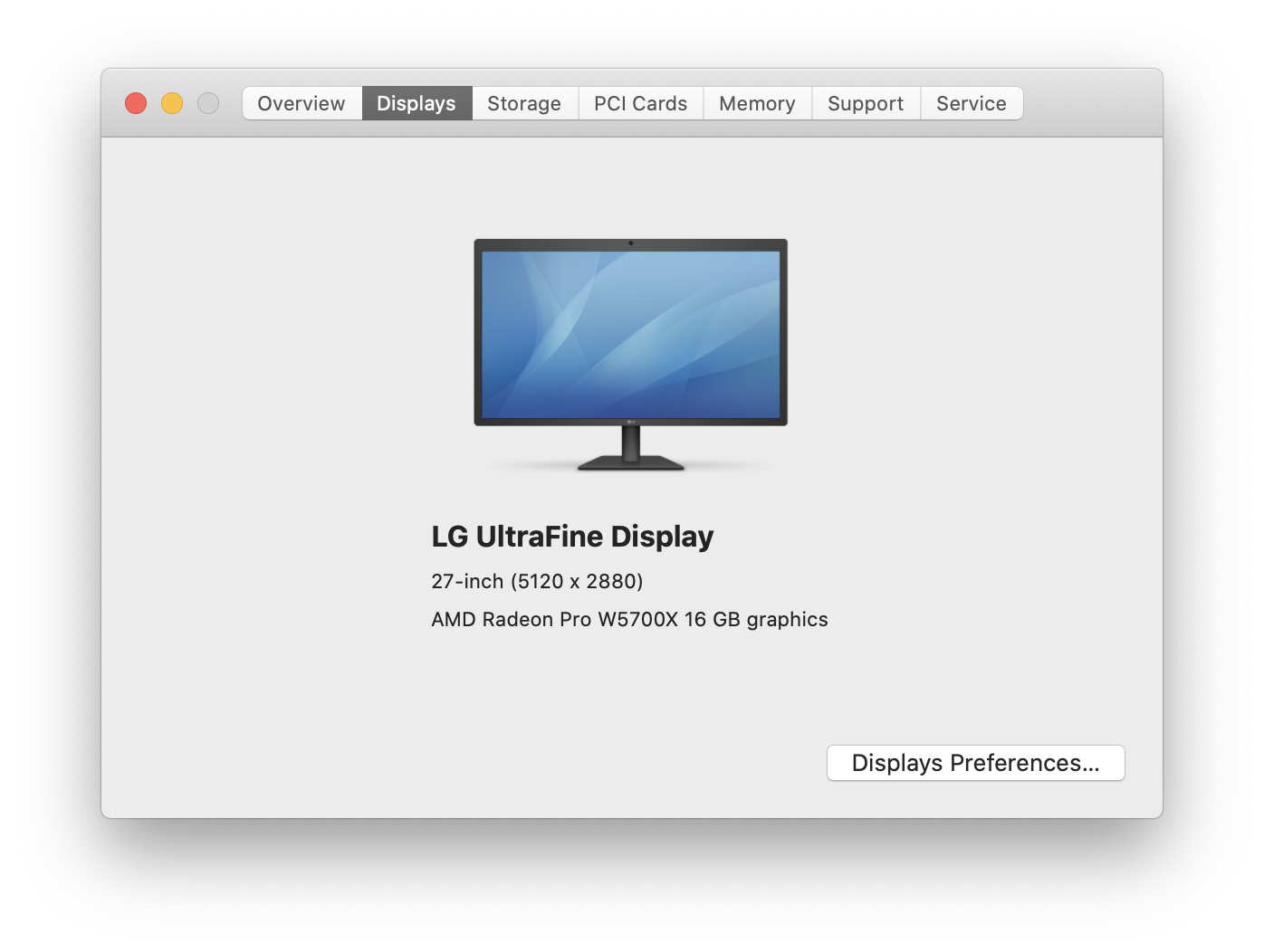 W5700X installed
