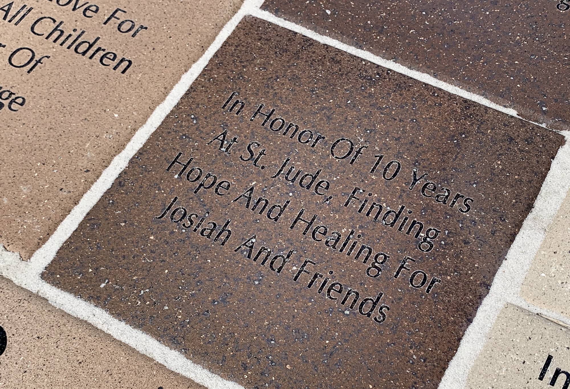 St. Jude stone