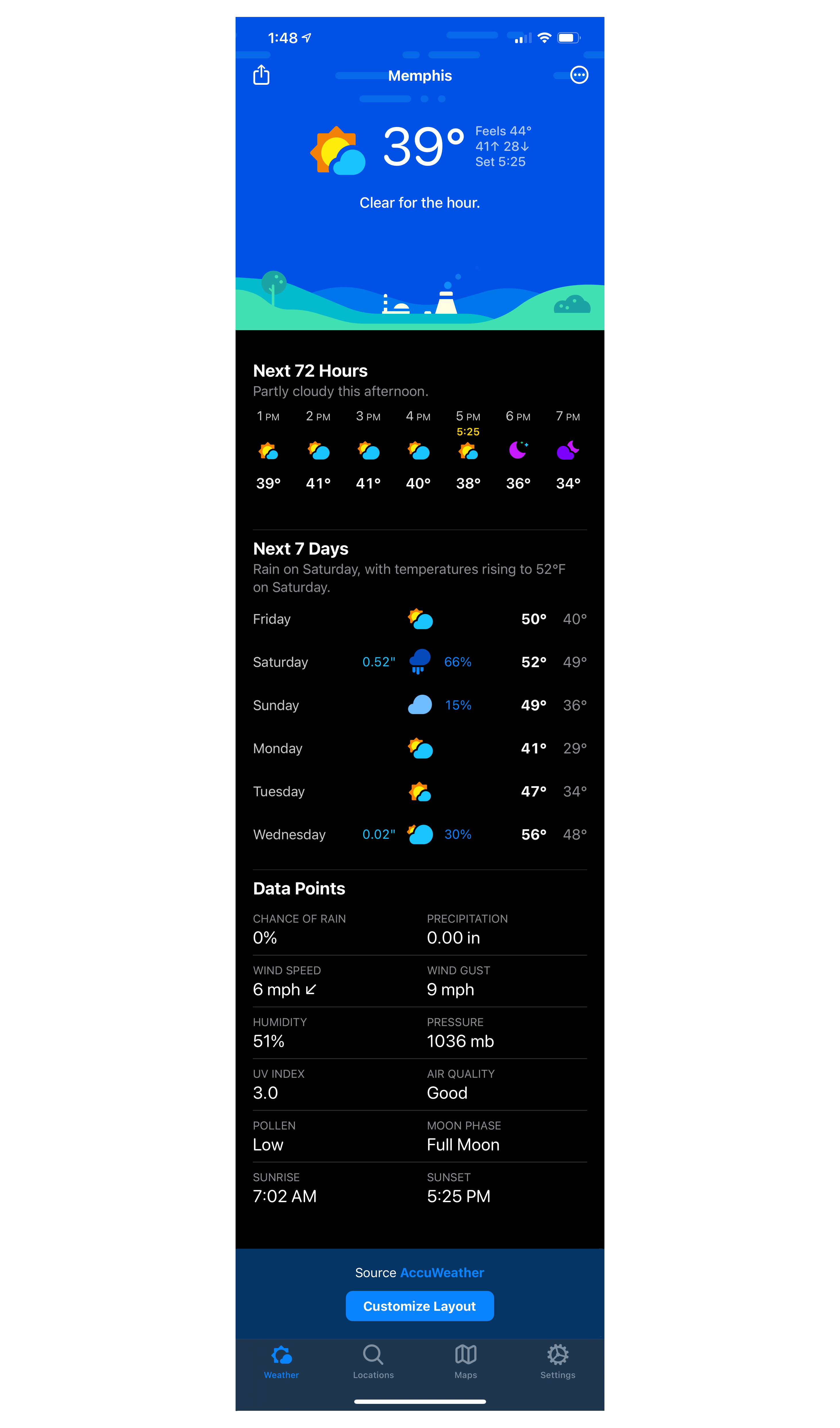 CARROT Weather 5