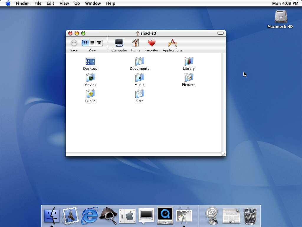 Mac OS X 10.0