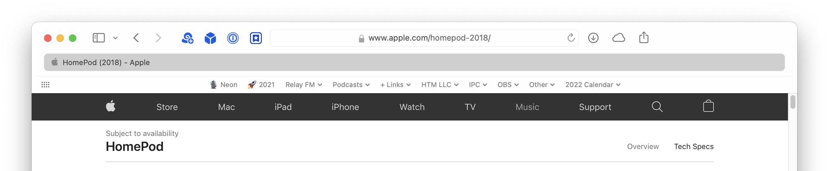 One Tab in Safari 15
