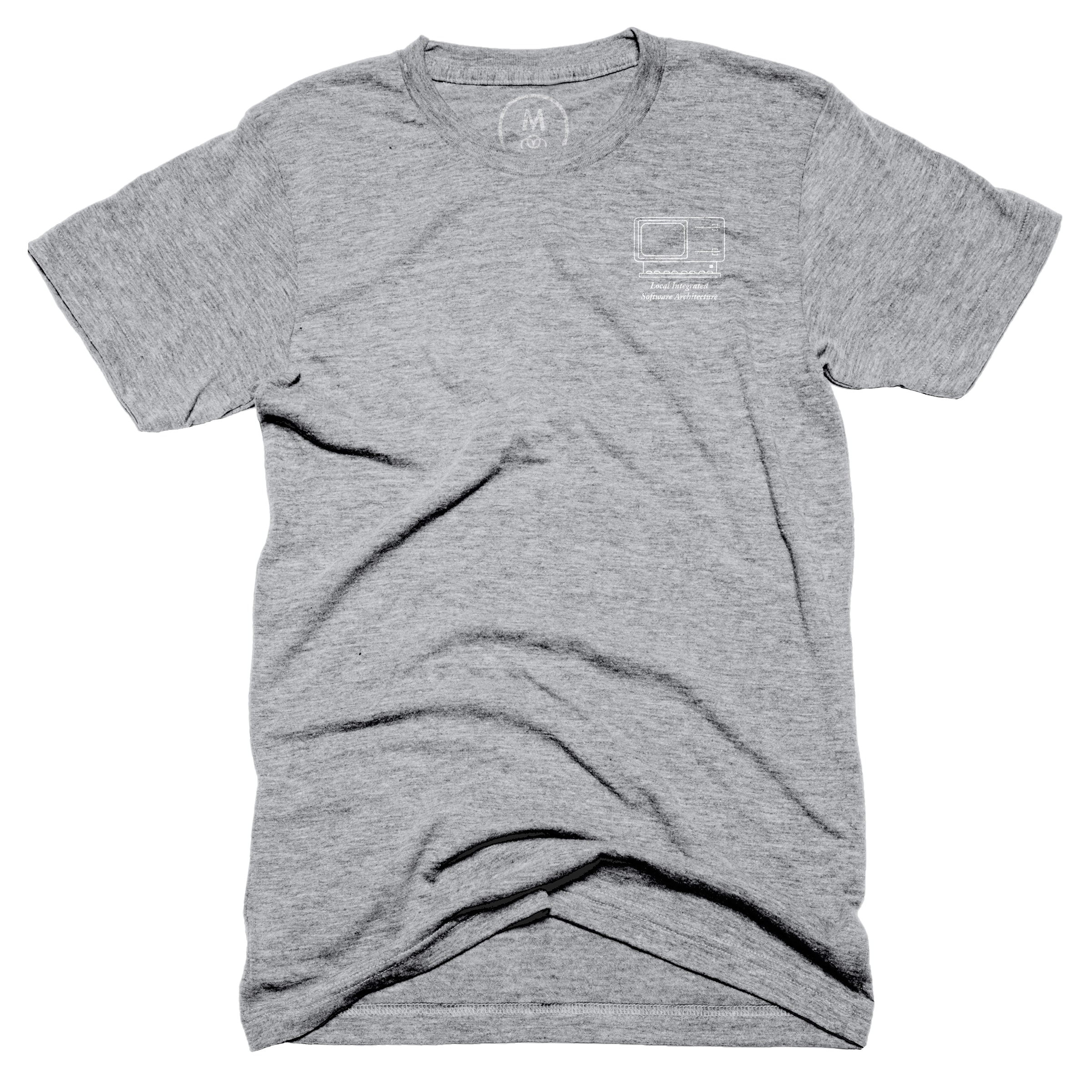 the-local-integrated-software-architecture – 0017 – Poly-Cotton – Men – Tee – Sport Grey