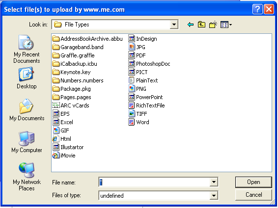 MobileMe iDisk in XP