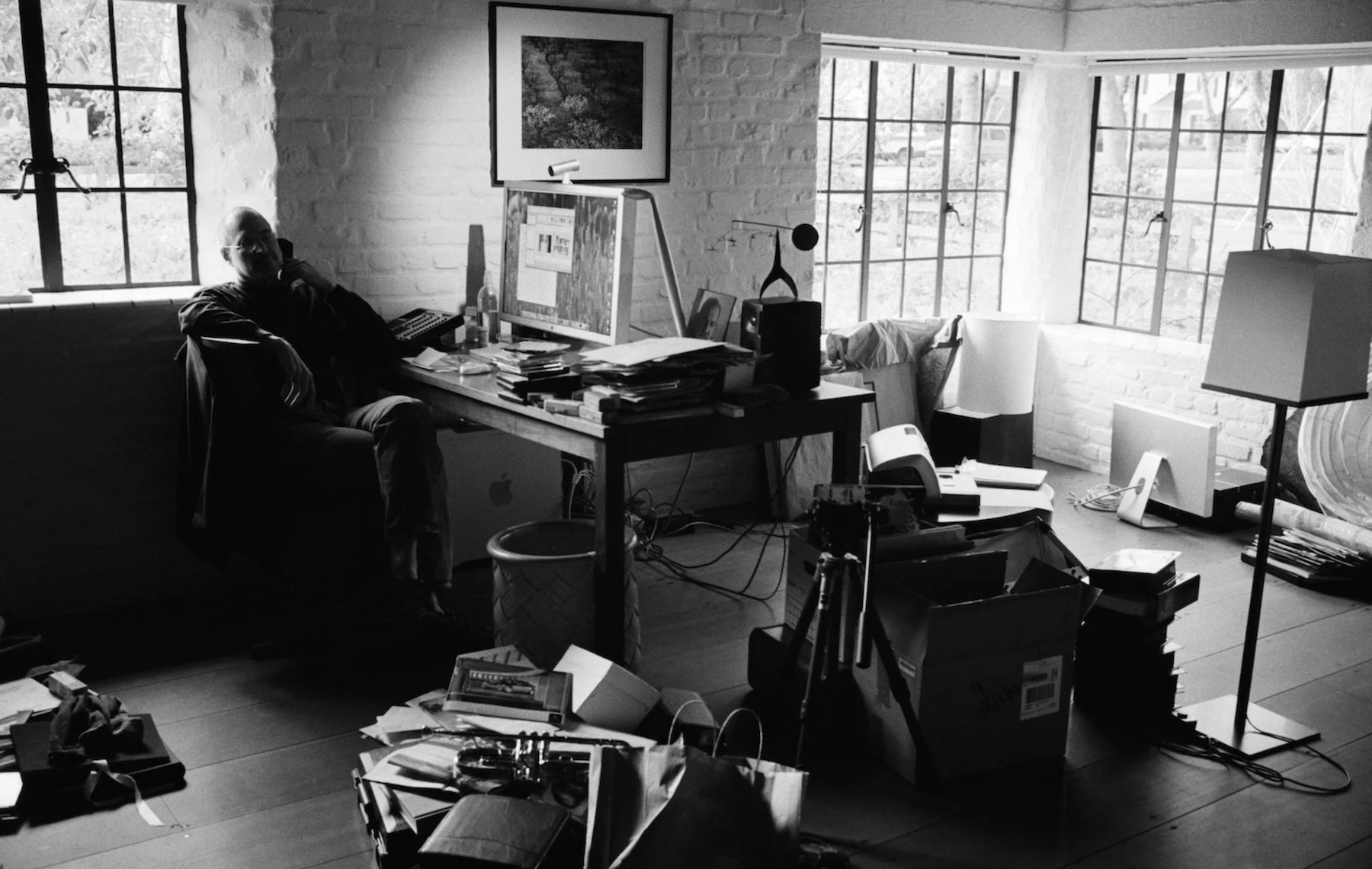 Steve&rsquo;s desk