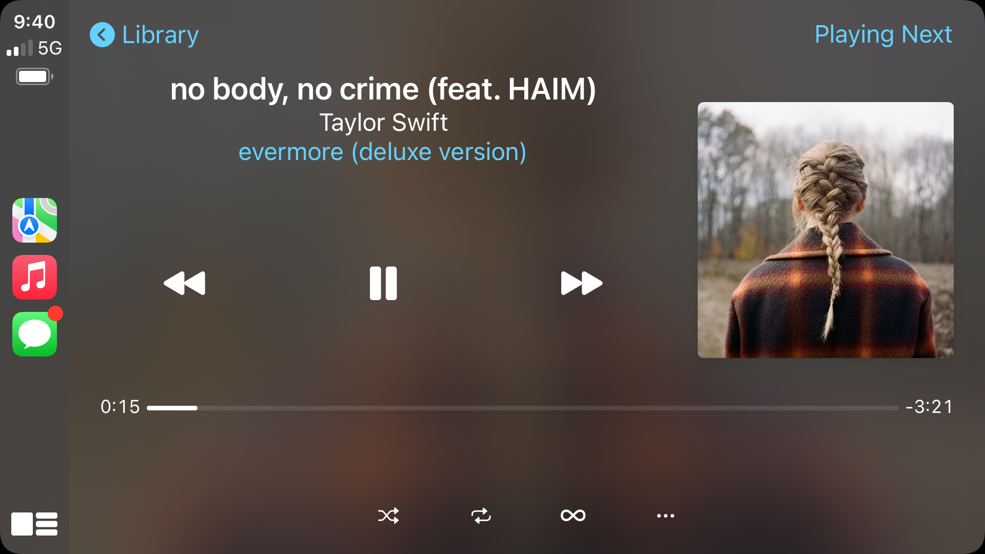 Apple Music in CarPlay