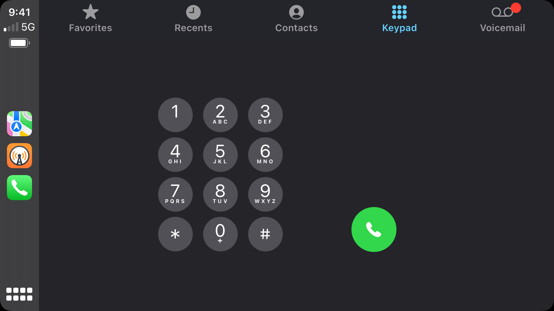 CarPlay Phone app