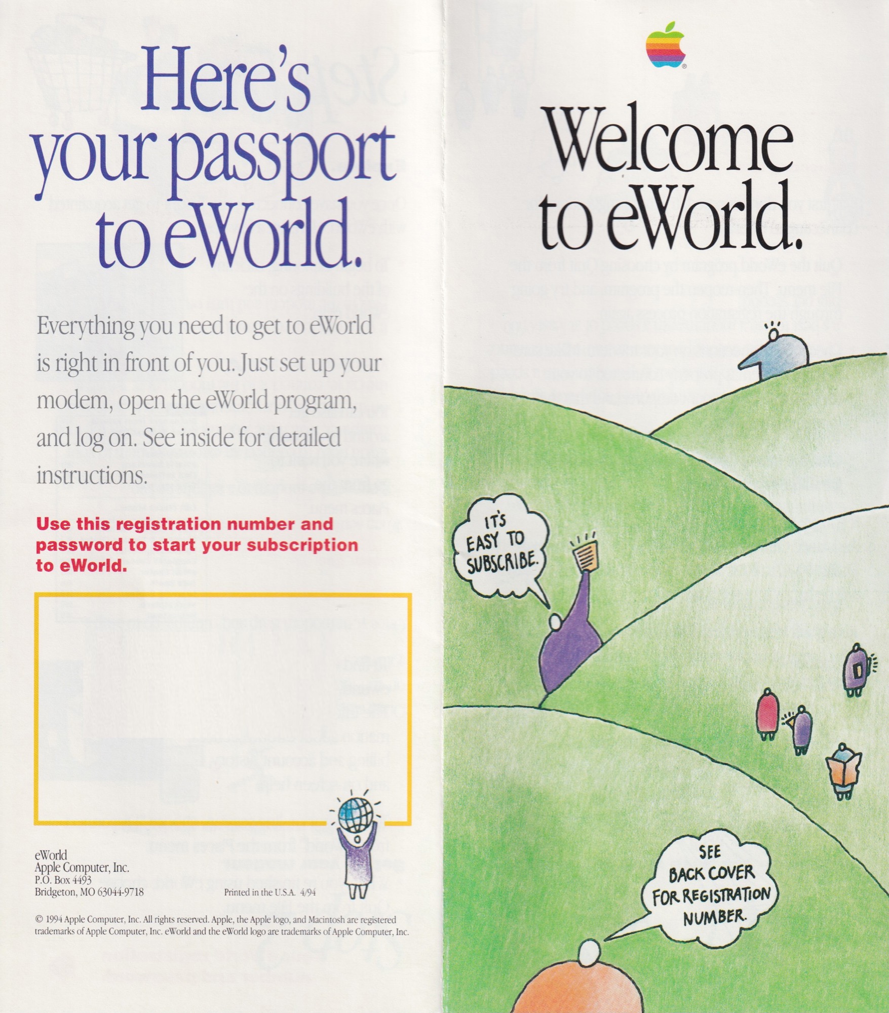 eWorld Brochure Outer Cover
