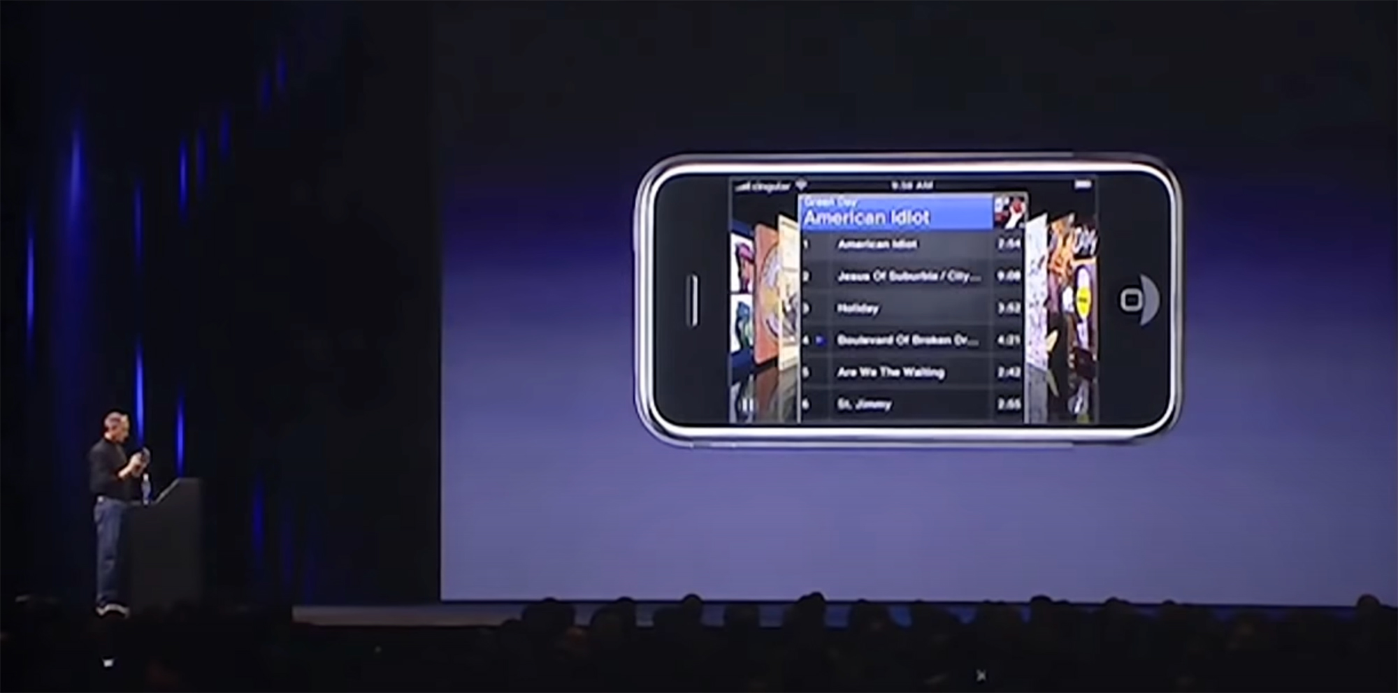 Cover Flow on the original iPhone
