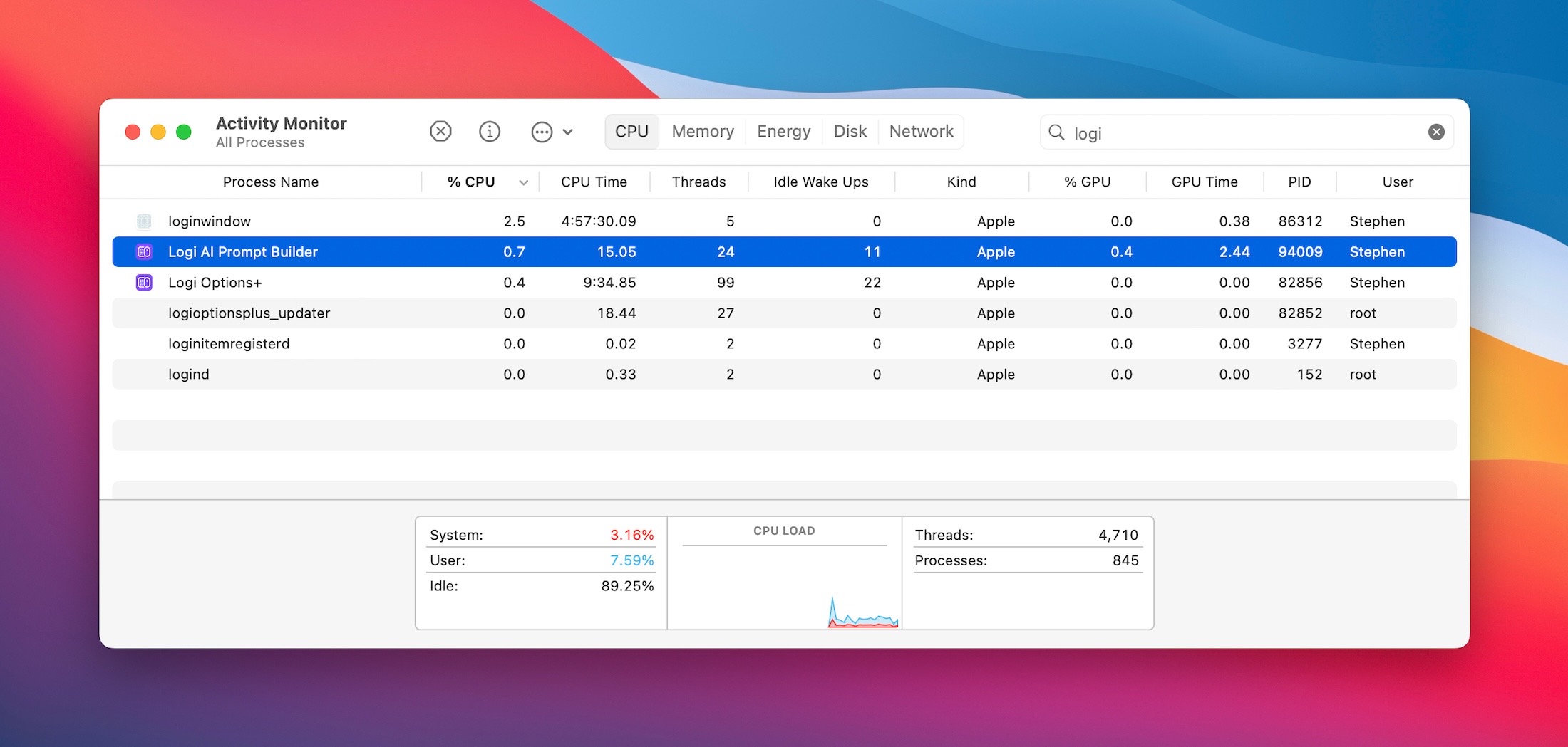 Logi AI Prompt Builder
