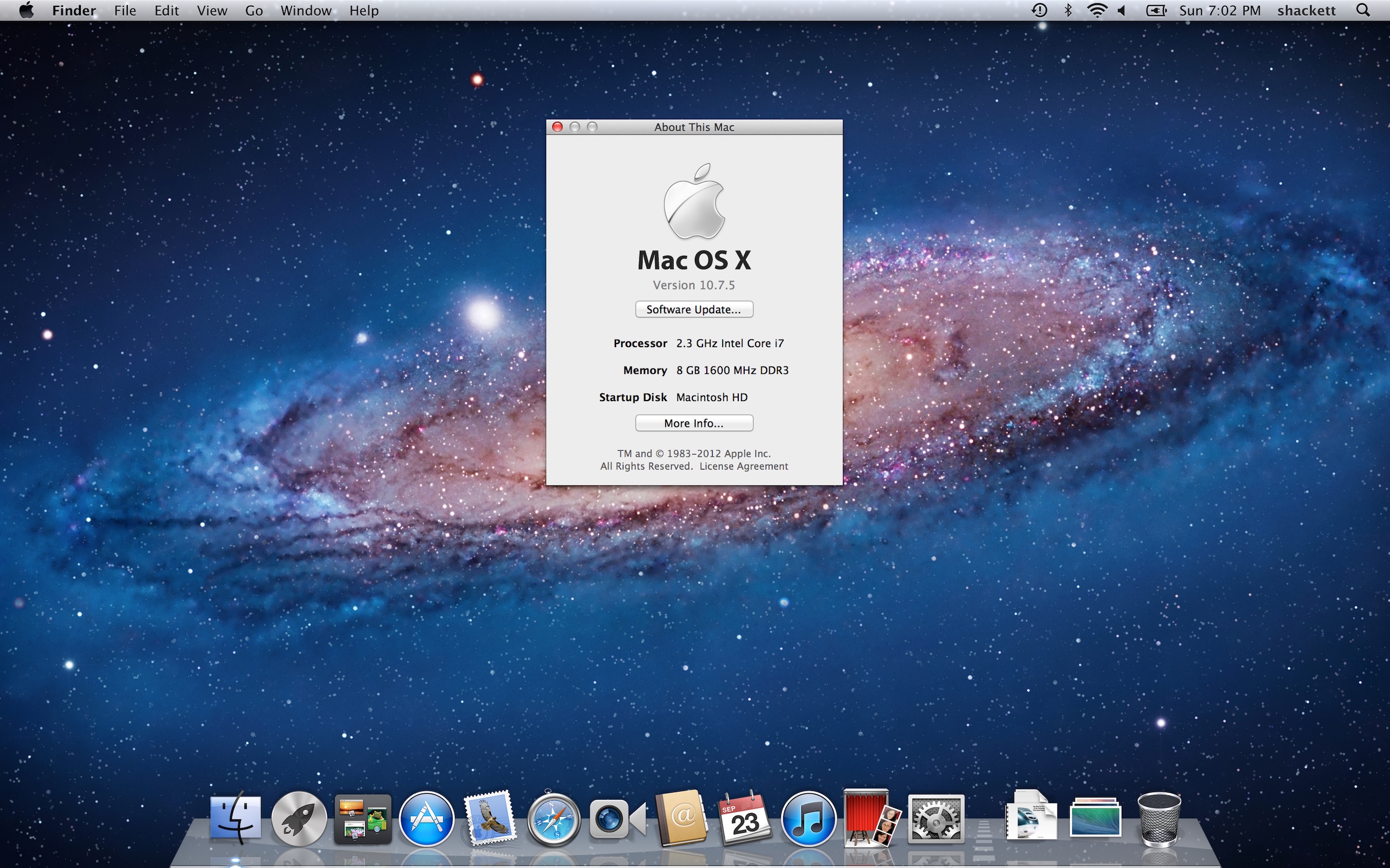Finder in Lion