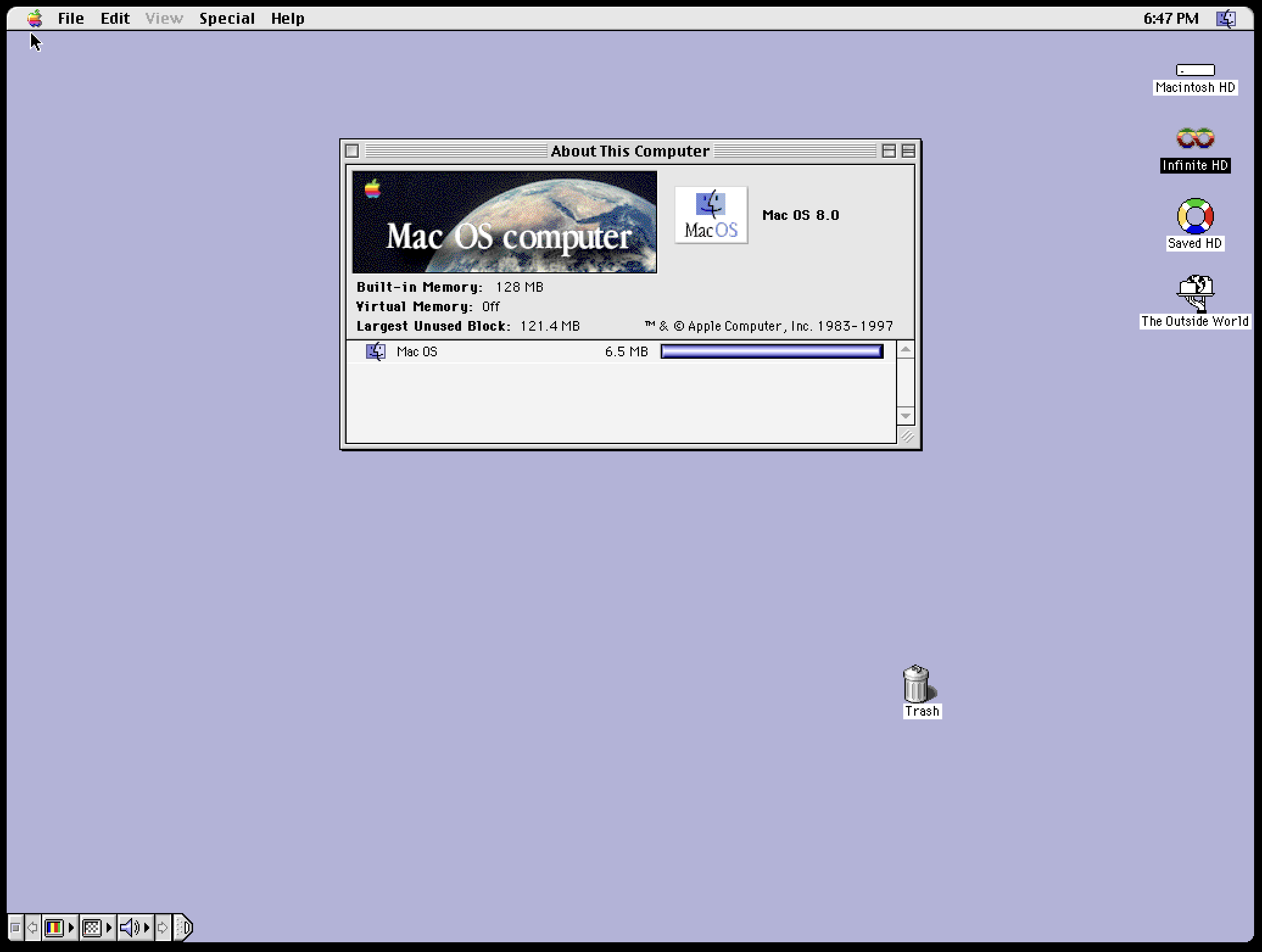 Finder in 8.0