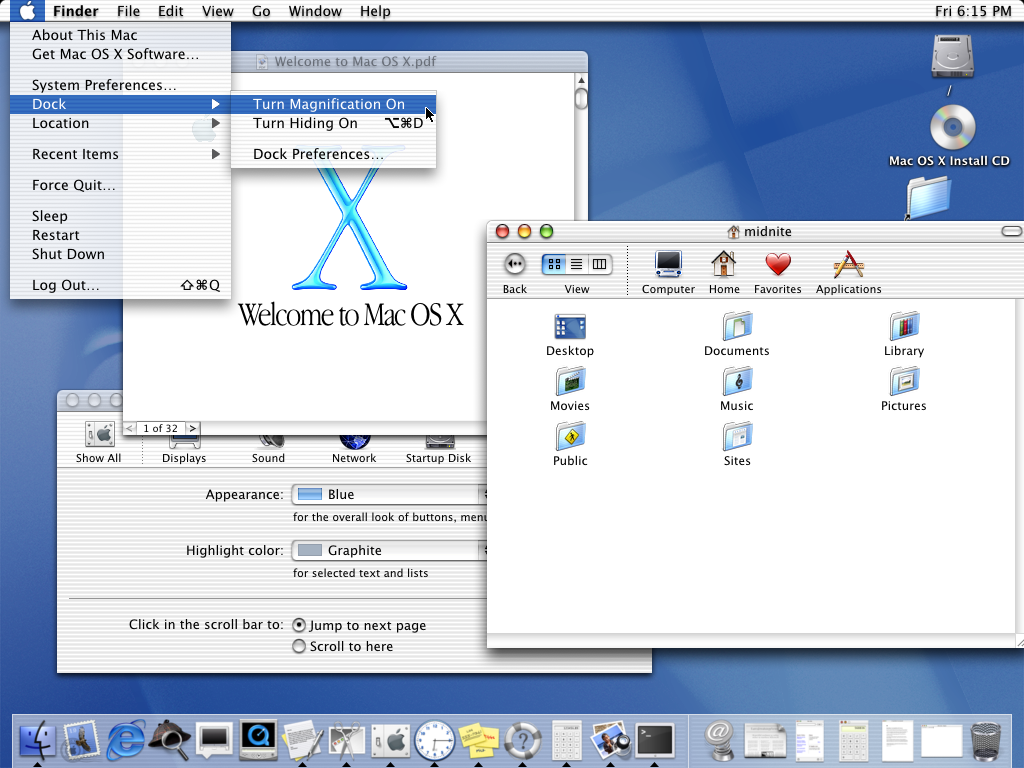 Mac OS X 