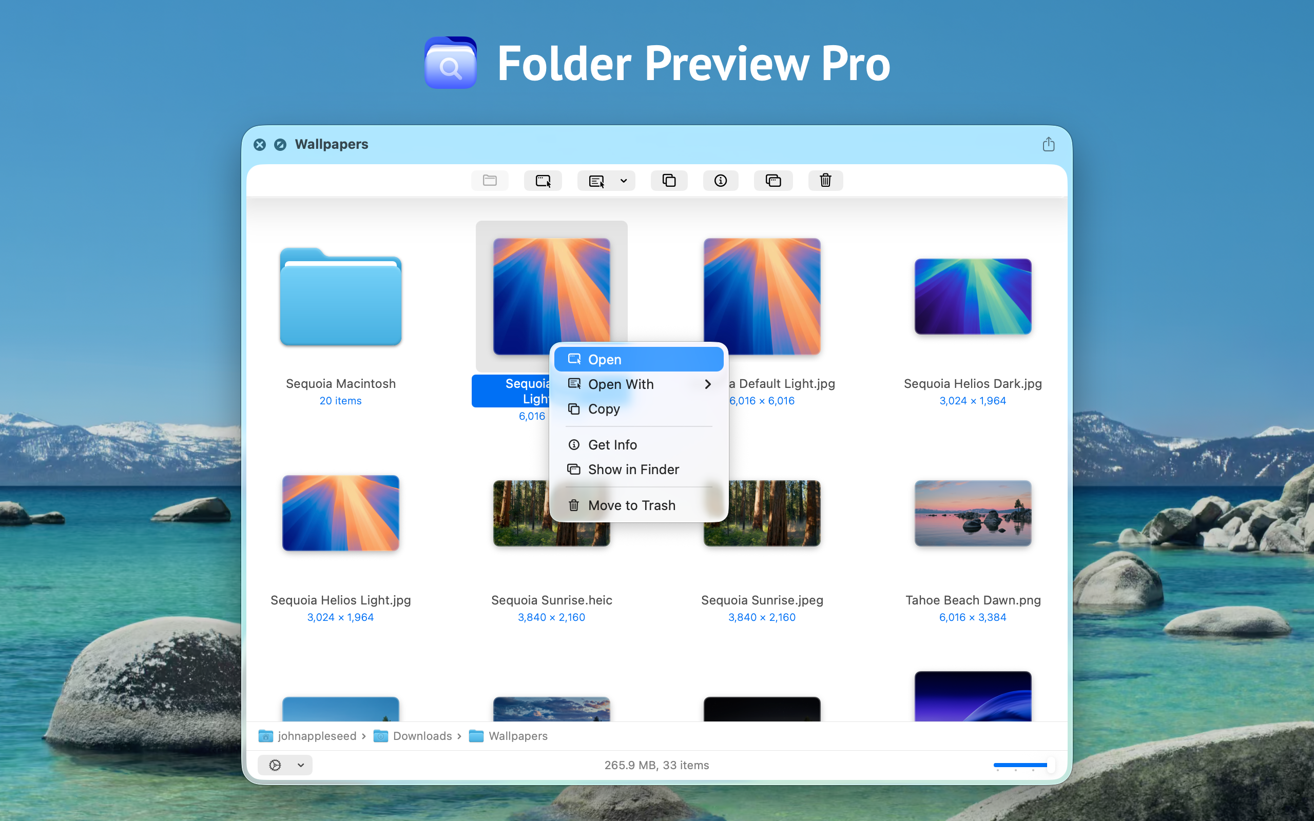 Folder Preview Pro