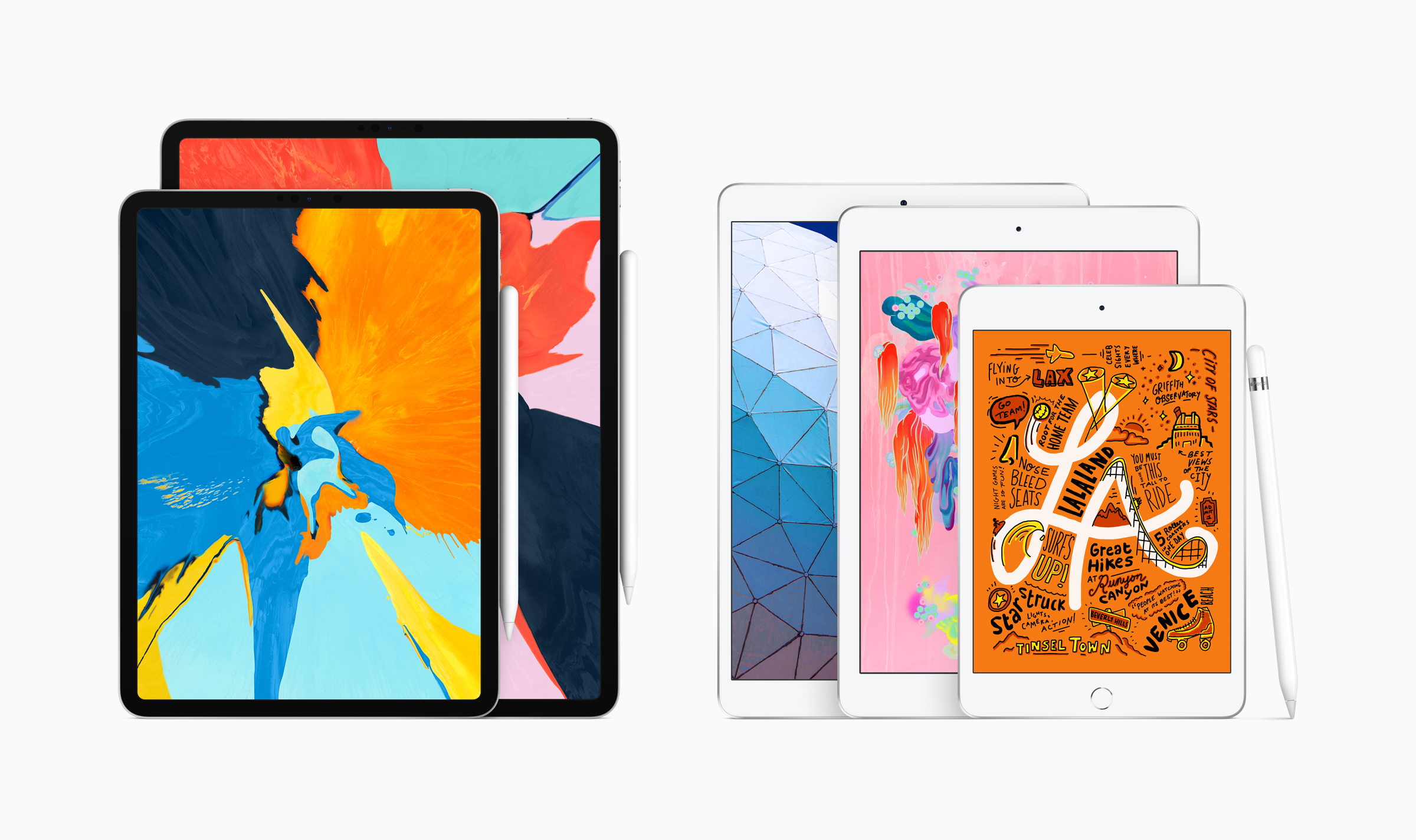 2019 iPad line