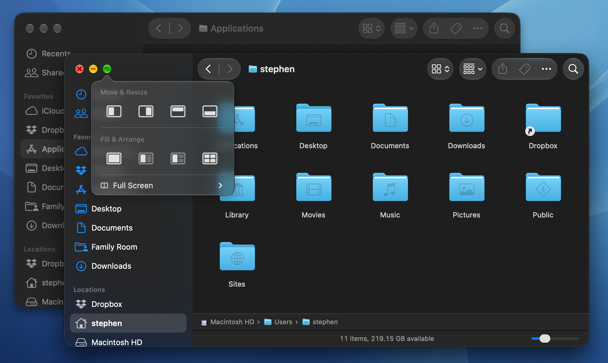 Dark Mode in Golden Gate