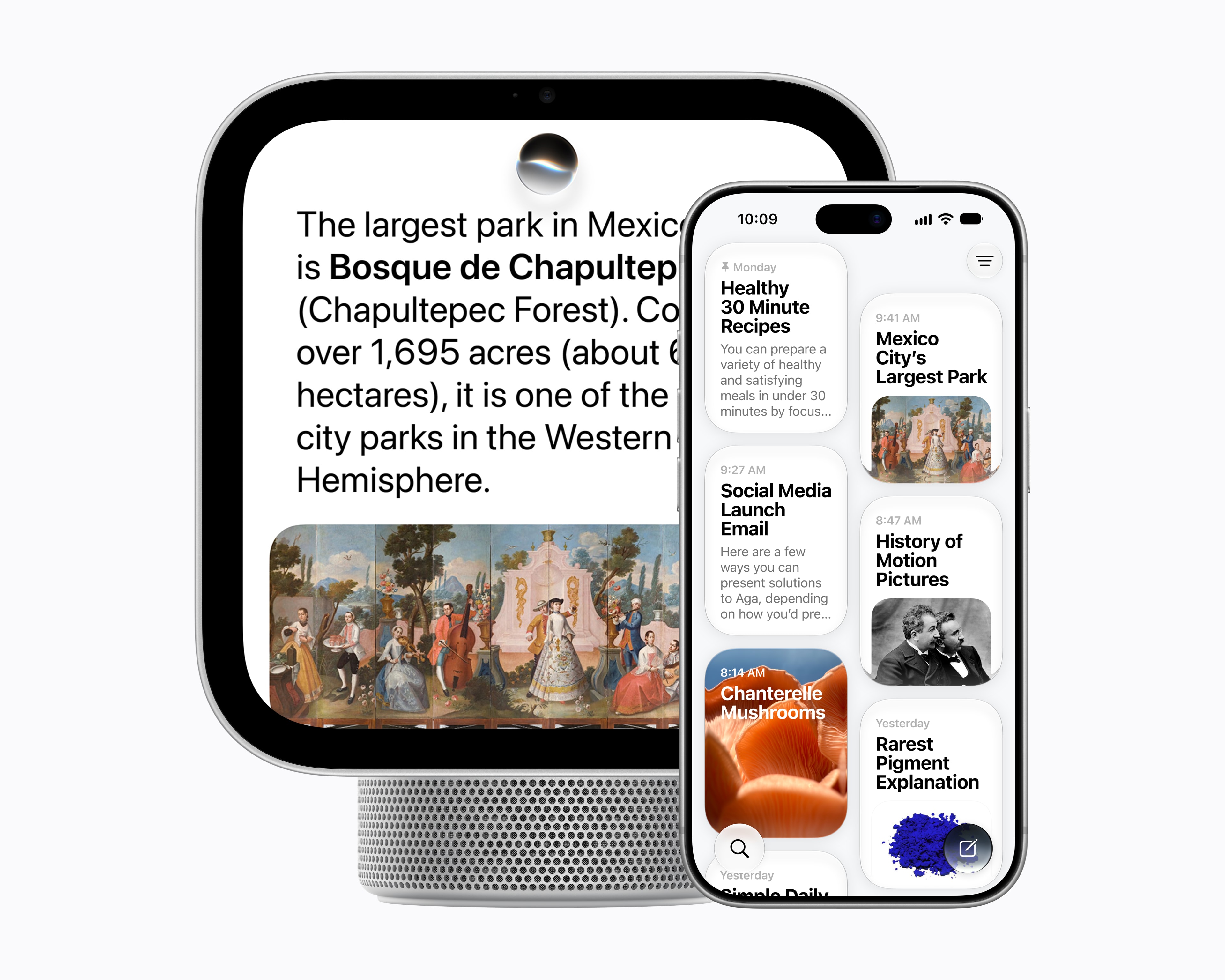 Siri AI on HomeView