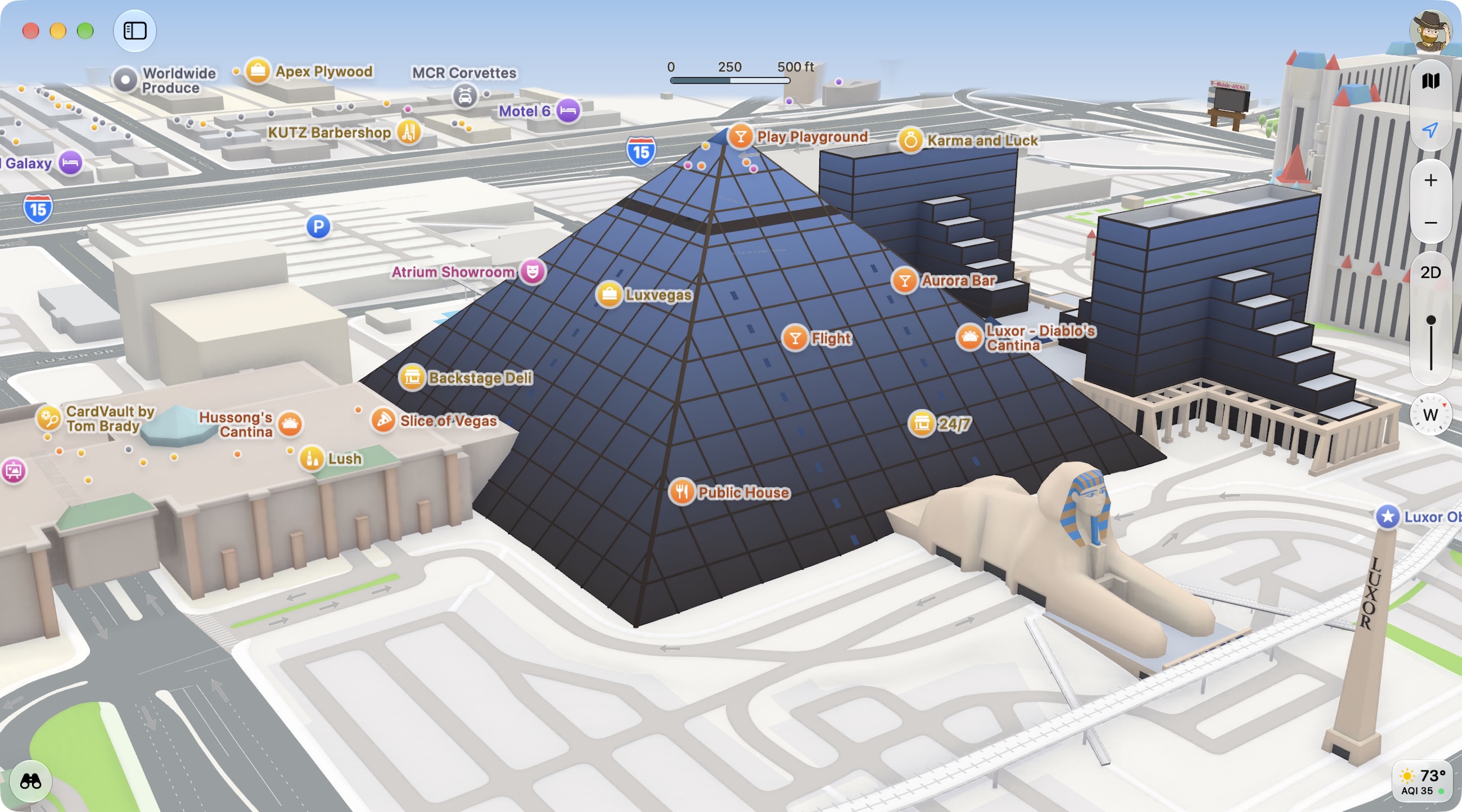 Luxor 3D