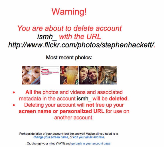 Flickr sad